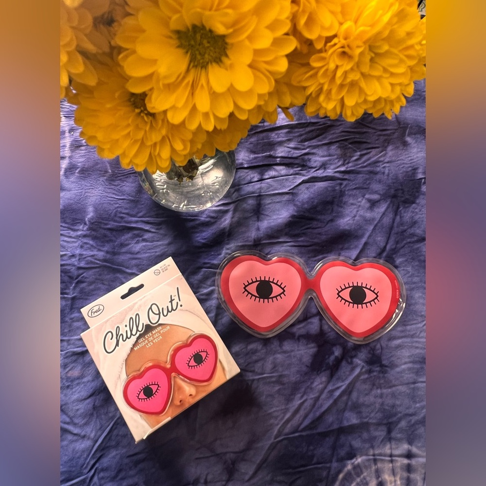 Heart Glasses Eye Mask